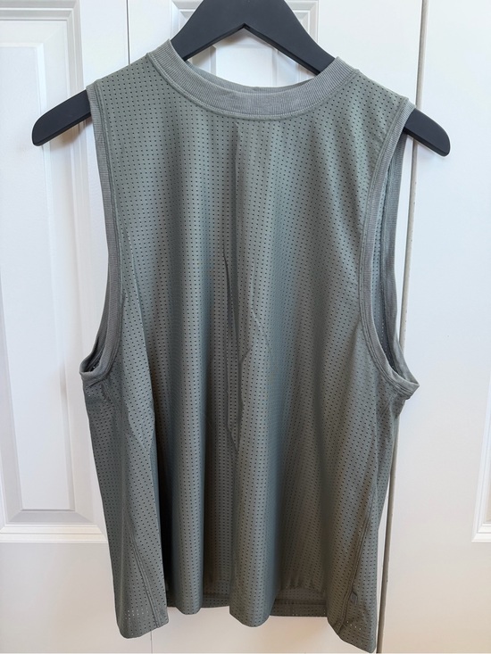 lululemon athletica Tops - lululemon athletica Perforated Sleeveless Tank - Sage